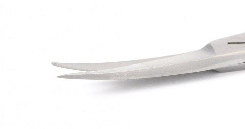 Ножницы, остроконечные, изогнутые, длина 11 см
